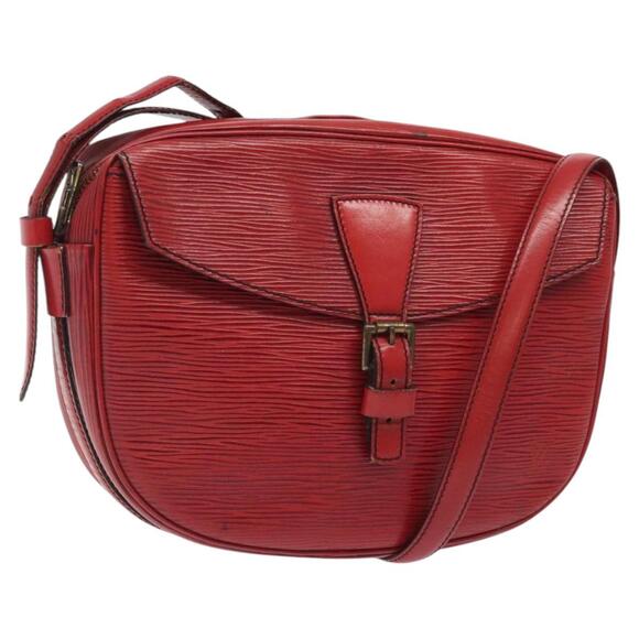 LOUIS VUITTON Epi Jeune Fille MM Shoulder Bag Red M52157 - Picture 1 of 13